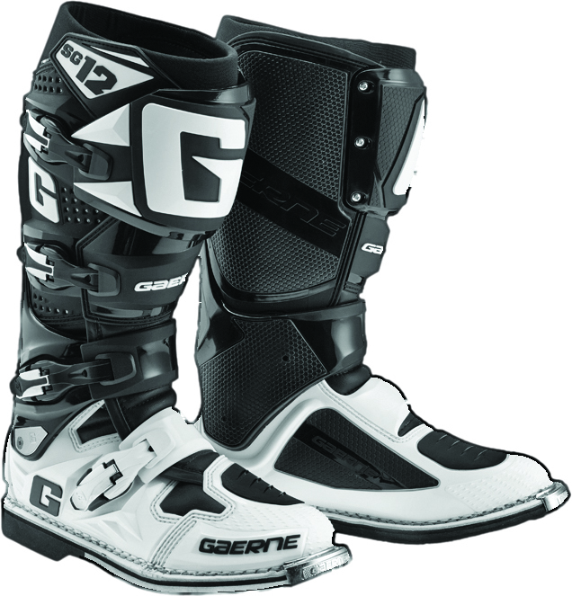 SG-12 Boots Black/White US 12 - Click Image to Close