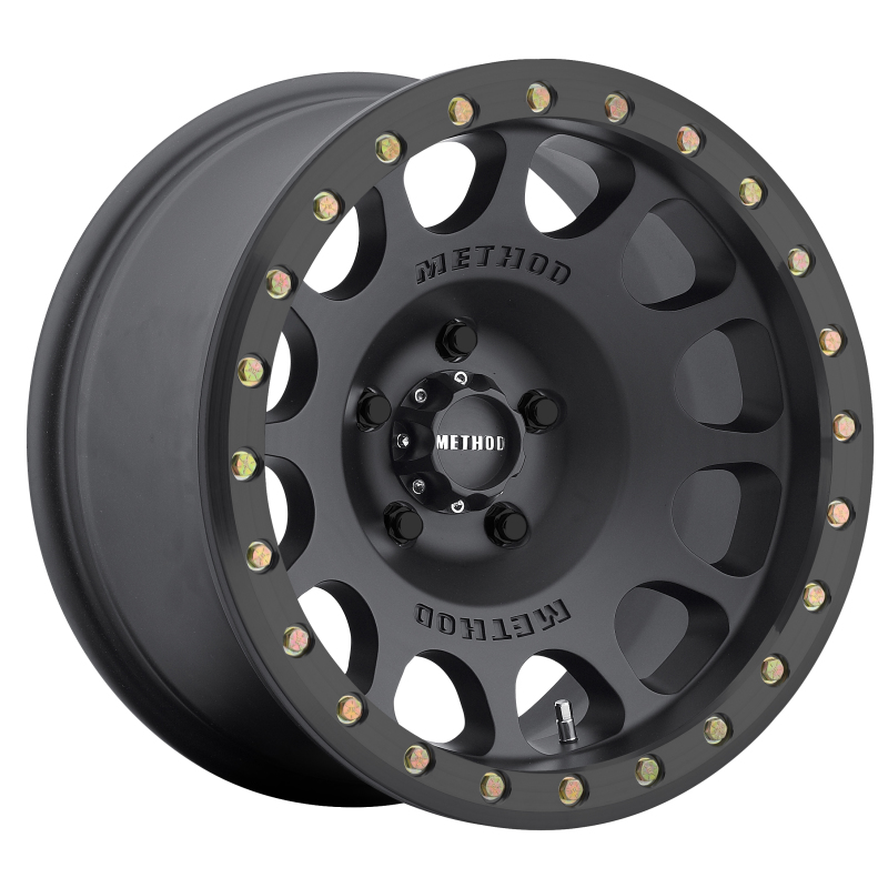 MR105 Beadlock 17x9 -38mm Offset 6x5.5 108mm CB Matte Black w/BH-H24125 Wheel - Click Image to Close