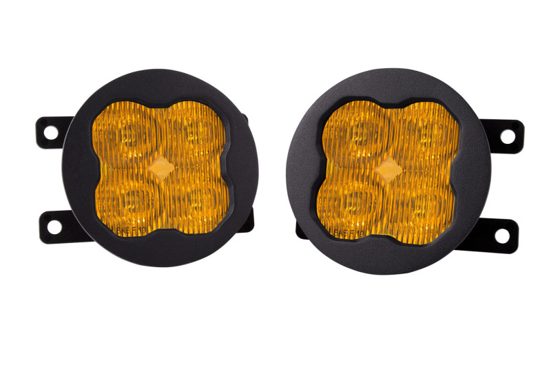 SS3 LED Pod Max Type A Kit - Yellow SAE Fog - Click Image to Close