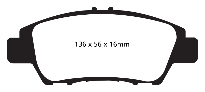 Greenstuff Front Brake Pads - For 10+ Honda CR-Z 1.5 Hybrid - Click Image to Close