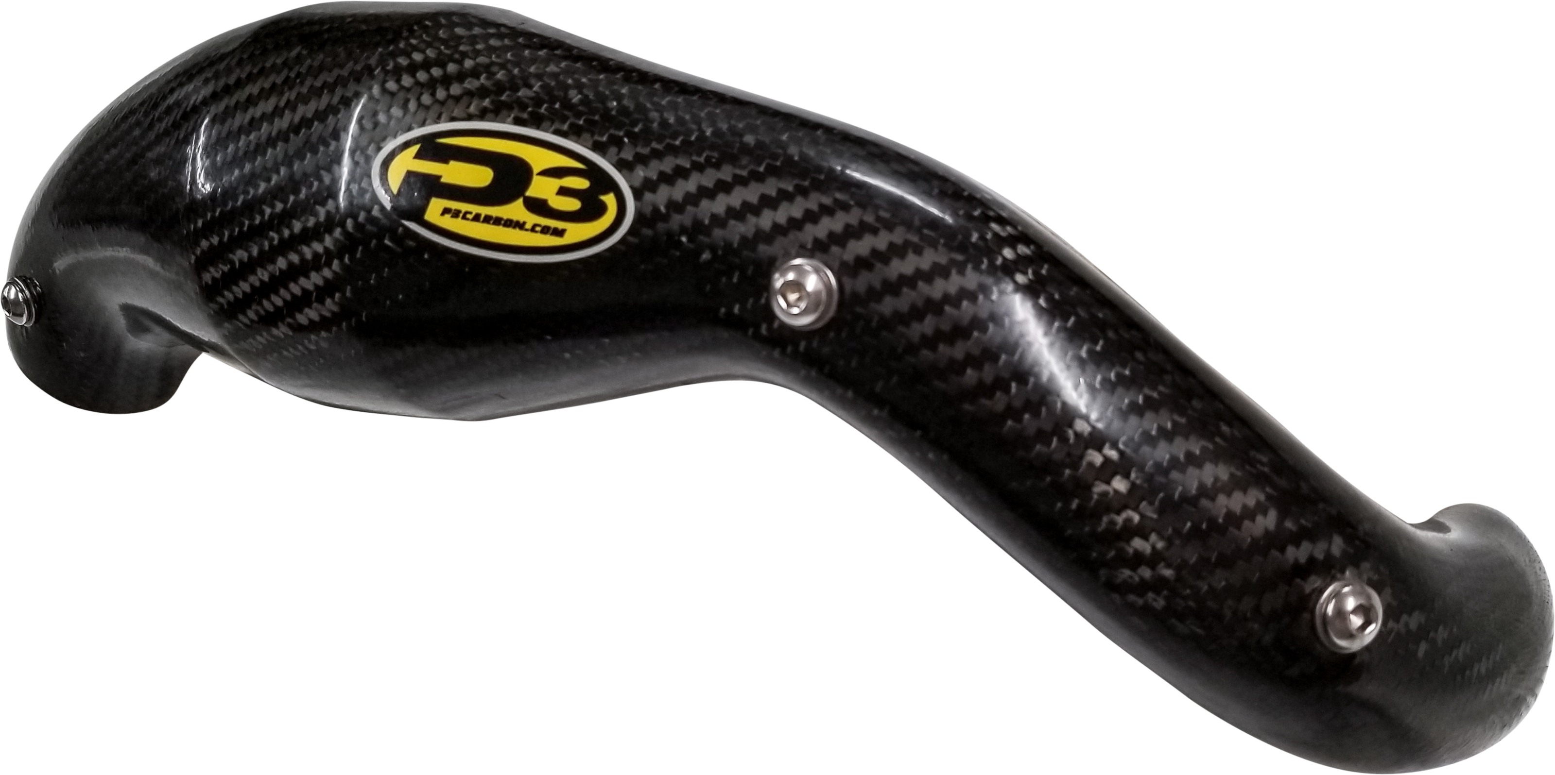 Carbon Fiber Header Heat Shield - For 19-21 350 SXF/XCF FC350 FX350 w/FMF MegaBomb - Click Image to Close