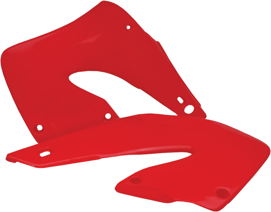 Radiator Shrouds - Red - For 00-01 Honda CR125R CR250R - Click Image to Close