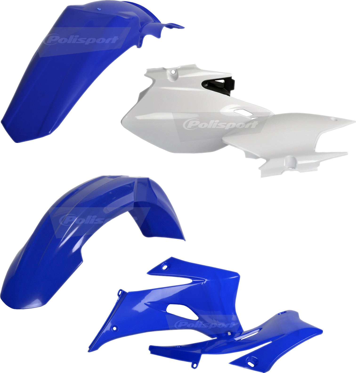 Plastic Kit - Original 07-12 Blue - For 07-14 WR250F & 07-11 WR450F - Click Image to Close