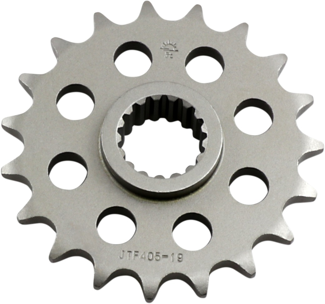 Front Steel Countershaft Sprocket - 19 Tooth 525 - Click Image to Close