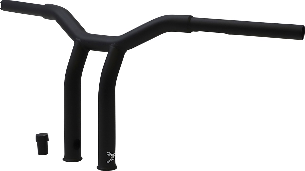 Dominator Raked Bar 10in - Matte Black - Click Image to Close