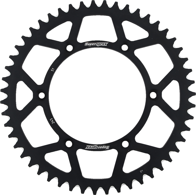 Aluminum Rear Sprocket 51T - Black - Click Image to Close