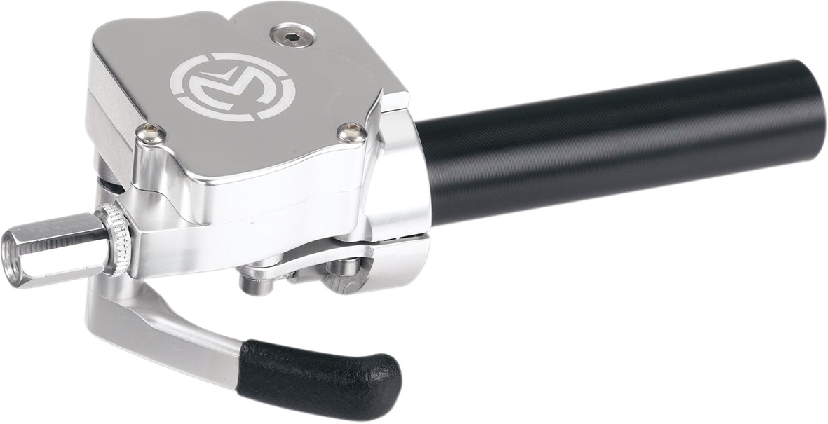 Polished Silver ATV Dual Gasser Throttle 2" - Click Image to Close