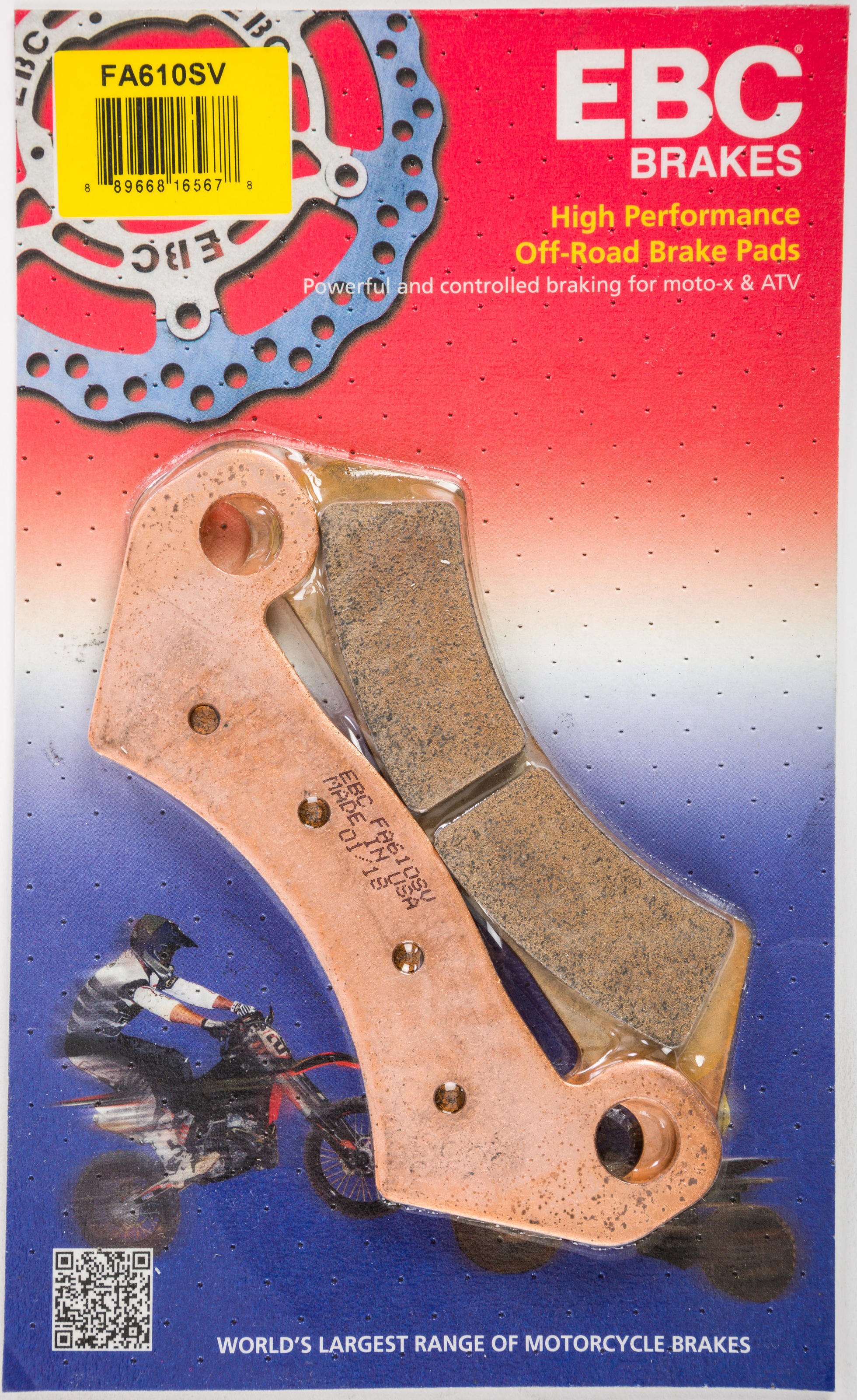 Severe Duty Brake Pads - Arctic Cat Wild Cat 1000 - Click Image to Close