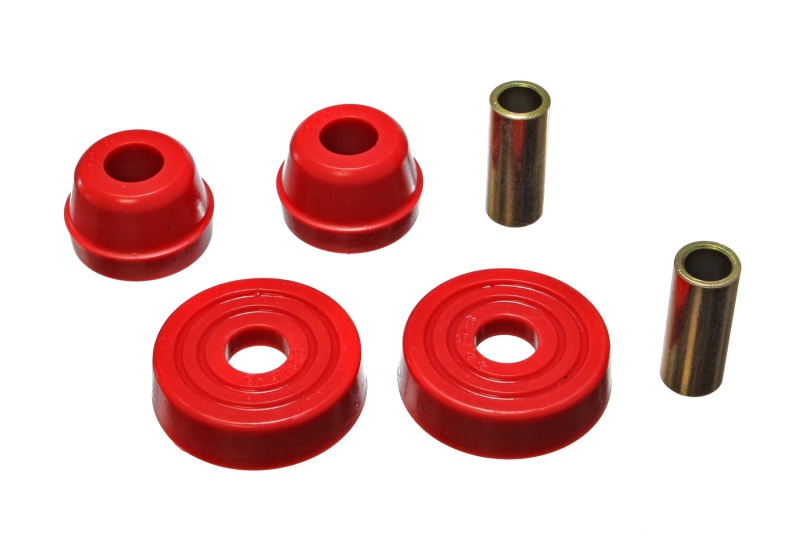 83-04 Ford Mustang SVO Red McPherson Strut Tower Bushing Set - Click Image to Close