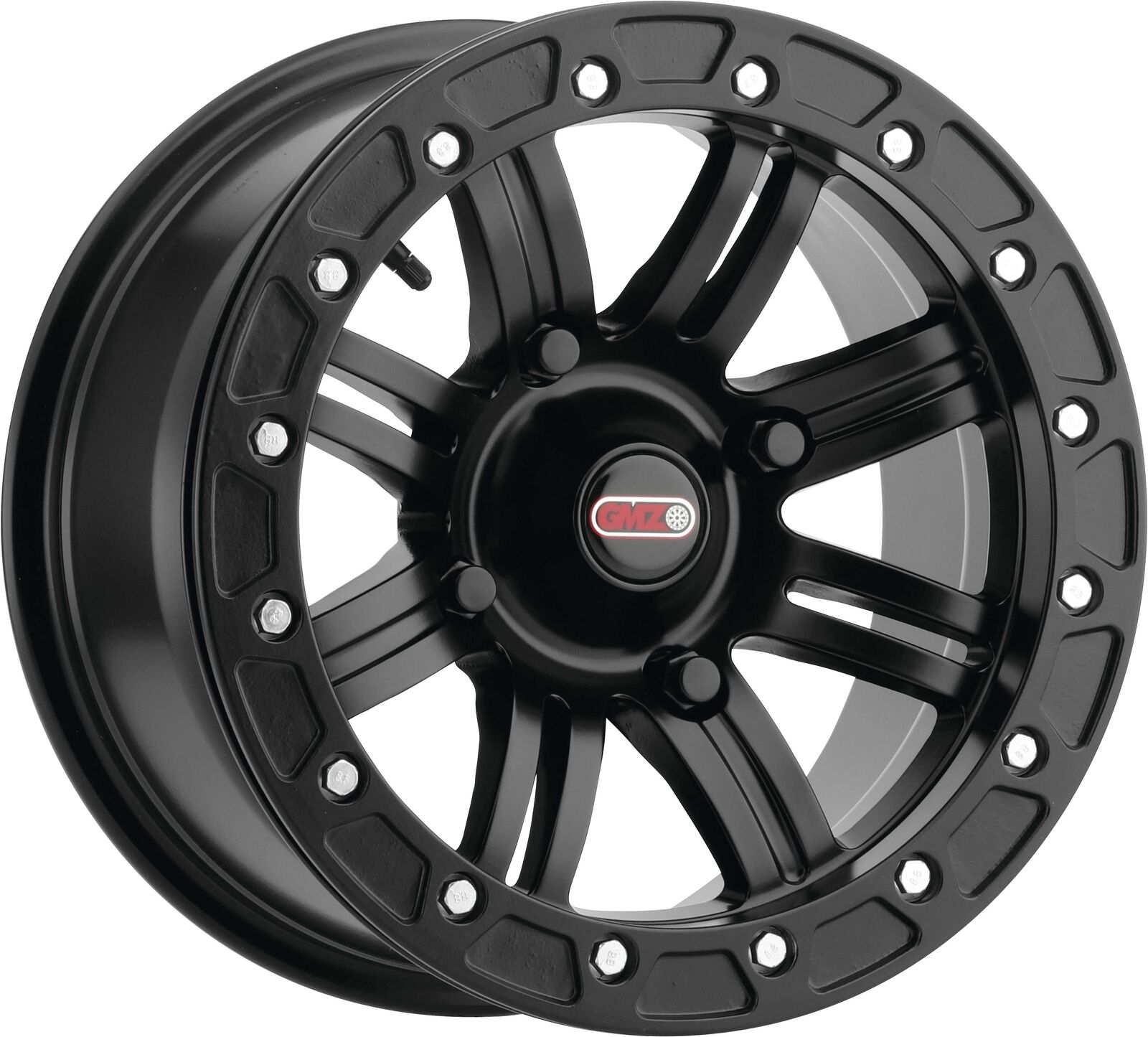 GZ801 LiteLoc 14x10 5+5/0mm Offset 4x136 110mm CB Matte Black w/BH-H2020M Wheel - Click Image to Close