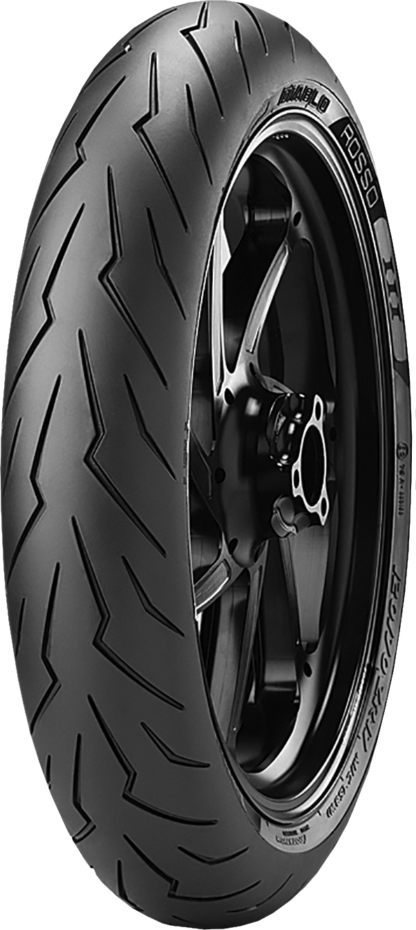 Diablo Rosso III Front Tire 110/70ZR17 54H Radial - Click Image to Close