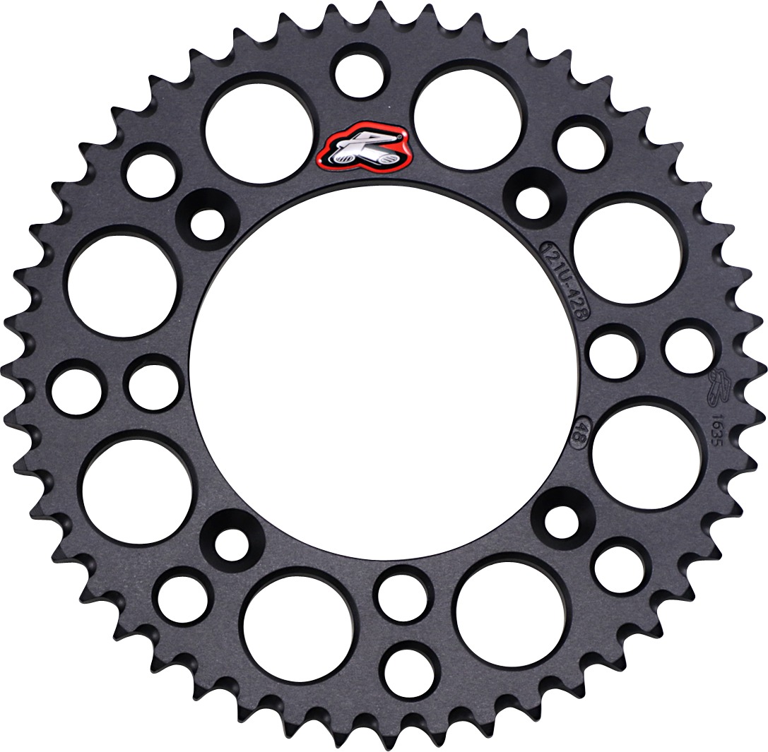 428 48T Rear Sprocket - Black - For Suzuki RM80 RM85/L Yamaha YZ80 YZ85 - Click Image to Close