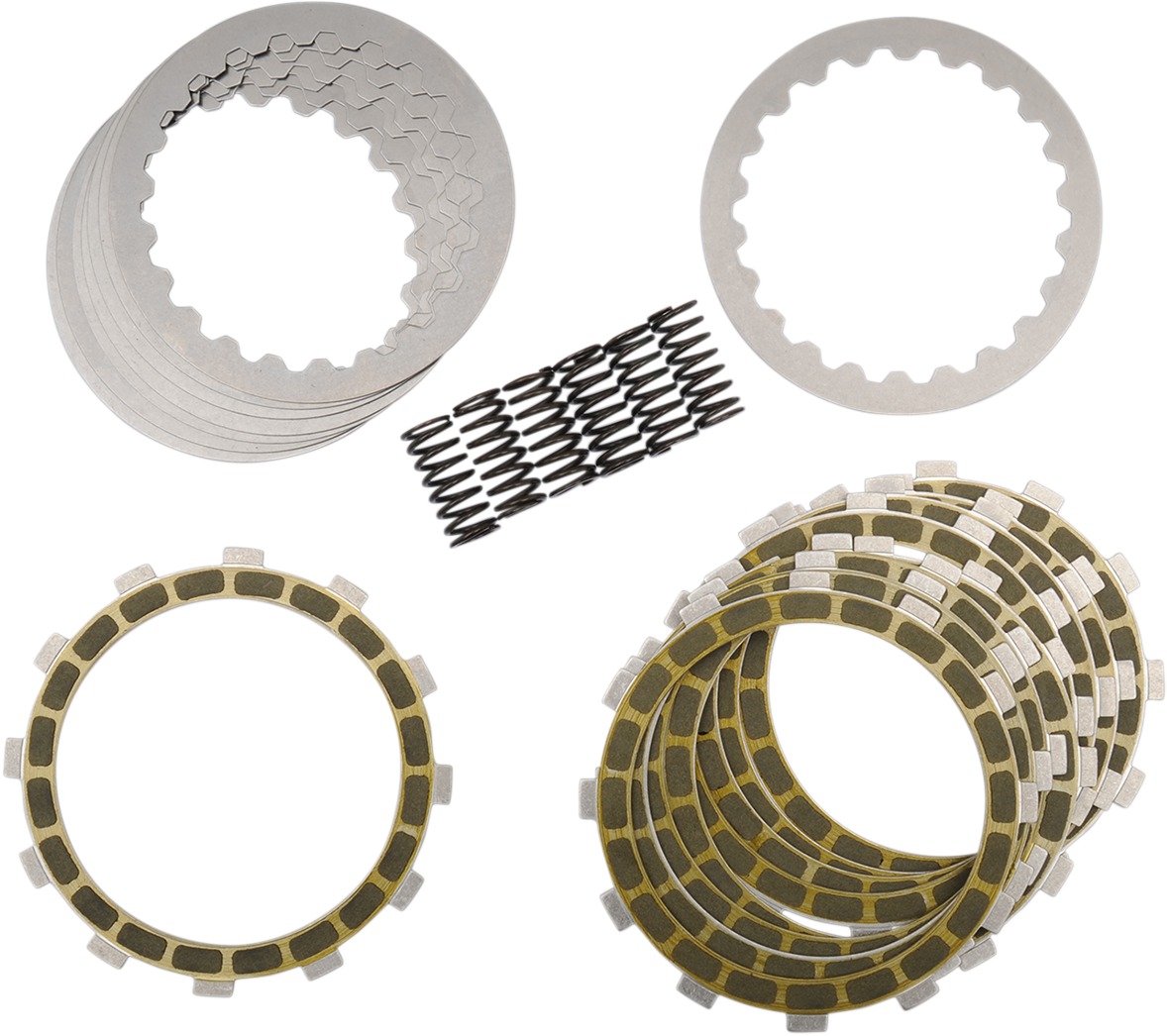 Dirt Digger Complete Clutch Kit - Aramid Frictions - Fits 96-12 KTM 250/300 SX/MXC/EXC/XC/XC-W & 96-05 380 - Click Image to Close