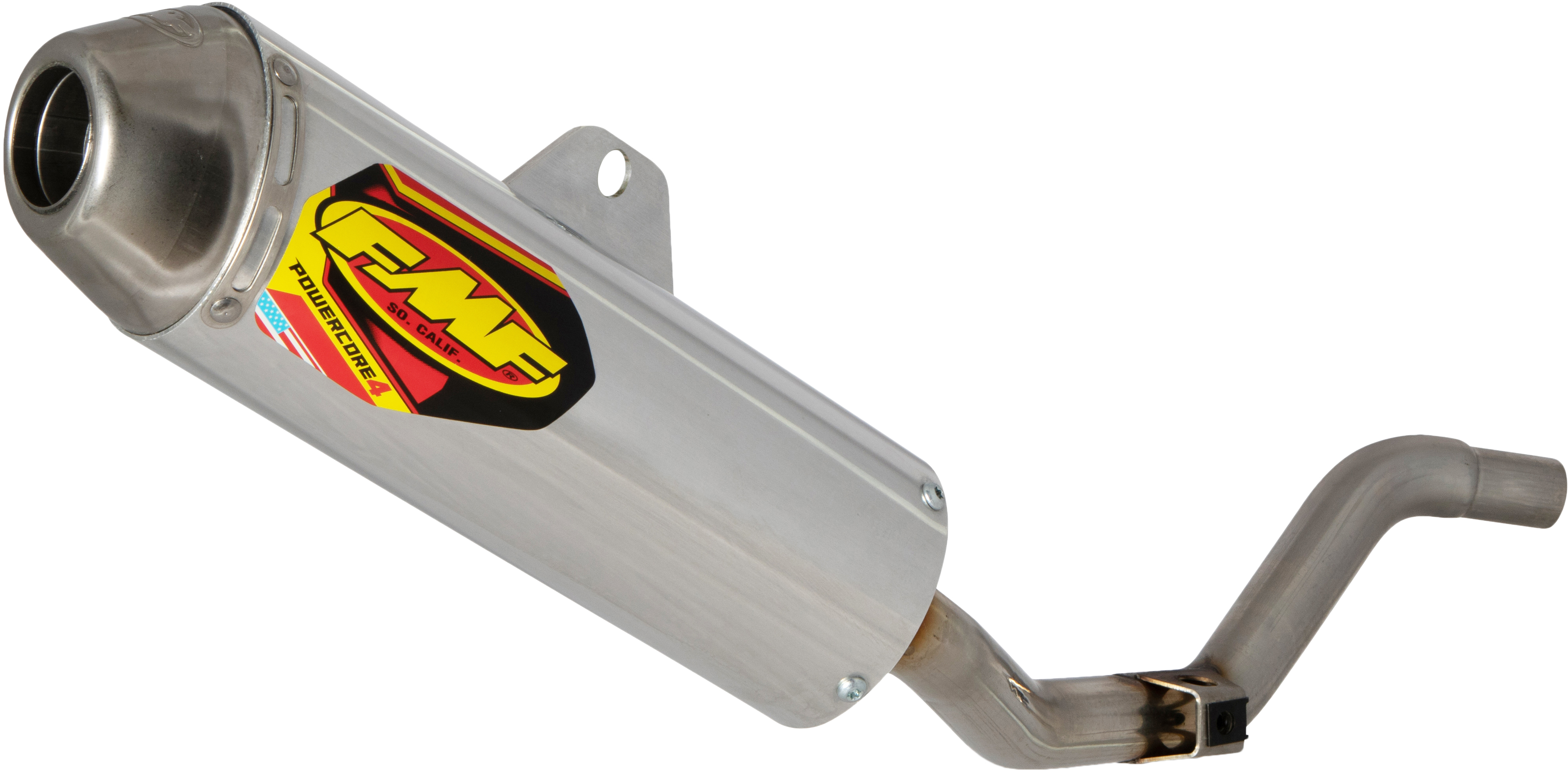 Powercore 4 Hex Slip On Exhaust w/ S/A - For 19-23 Honda CRF250F - Click Image to Close