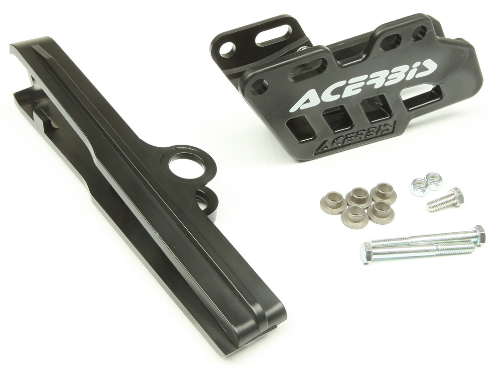 Chain Guide/Slider Kit - Black - For 06-14 KTM 85 SX Husqvarna TC - Click Image to Close