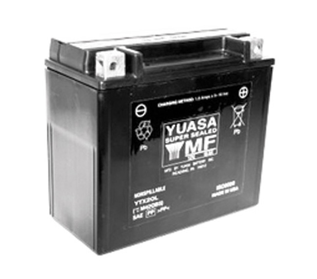 YTX20L AGM Maintenance Free VRLA Battery - Click Image to Close