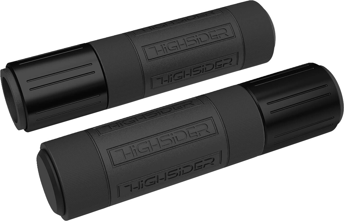 Conero Rubber Grips - Conero Rubber Grip Matte Blk - Click Image to Close