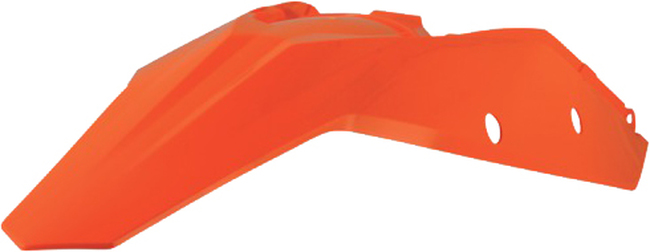 Orange Rear Fender/Side Cowling - KTM - Click Image to Close