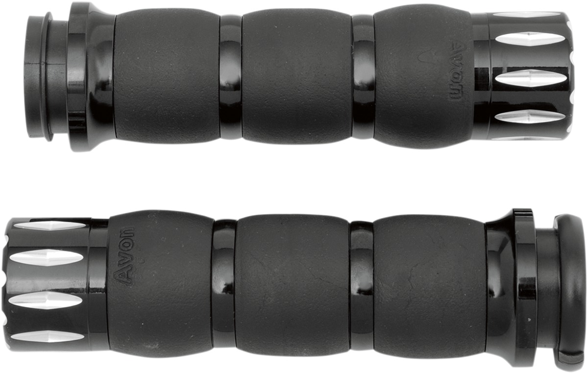 Velvet Air Grips - Cust Velv Air Rival1" F-B-W P - Click Image to Close