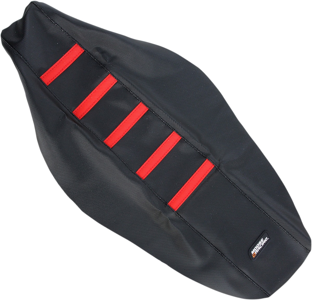 Black/Red Ribbed Seat Cover - For 09-13 Honda CRF250R CRF450R - Click Image to Close