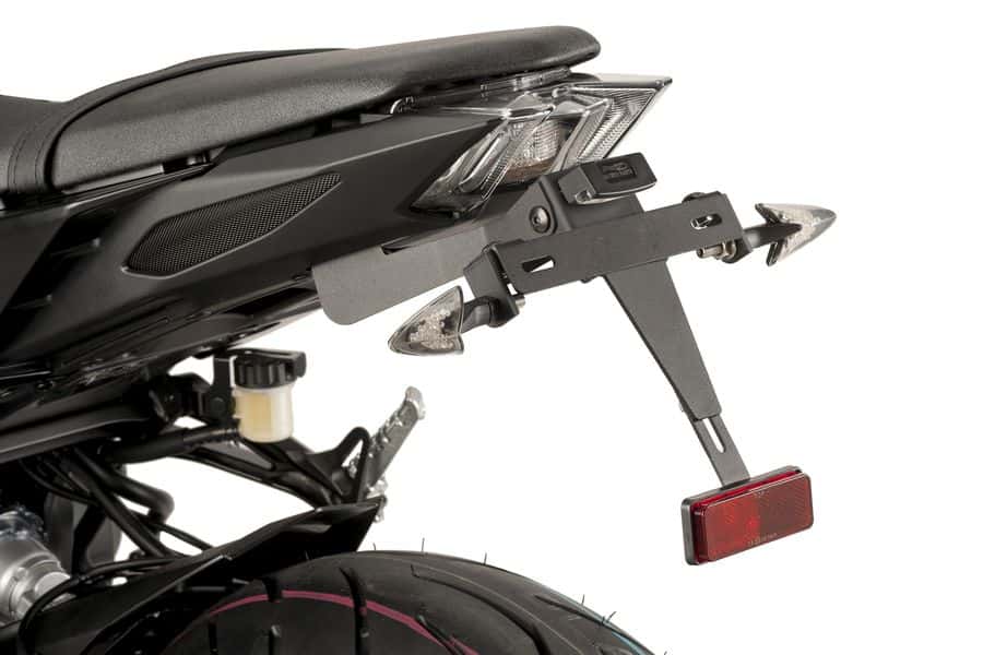 Fender Eliminator & License Plate Relocator Kit - For Yamaha FZ09 & MT09 - Click Image to Close