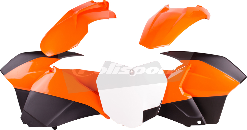 Plastic Body Kit - OE - For 13-16 KTM 125-500 - Click Image to Close