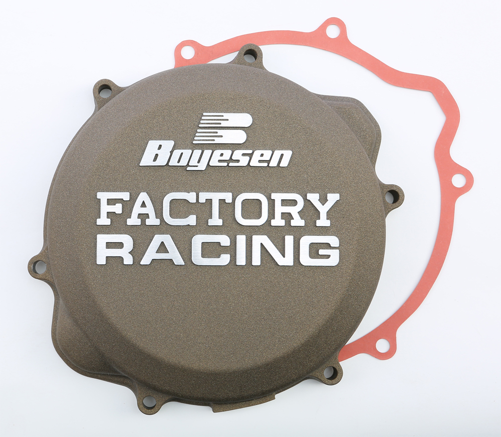 Magnesium Factory Racing Clutch Cover - Honda CRF450X - Click Image to Close