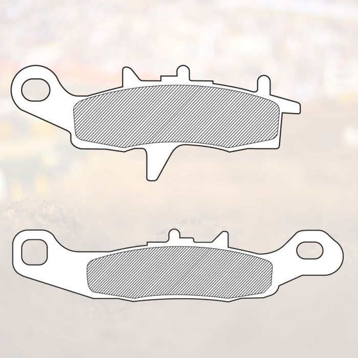 Front Works Brake Pads - Click Image to Close