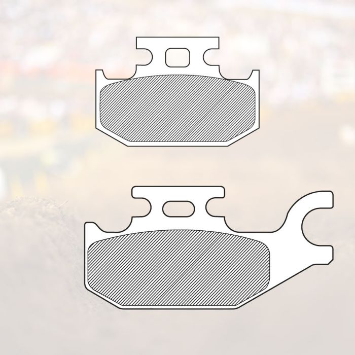 Front Works Brake Pads - For 00-21 Kawasaki KX65 - Click Image to Close