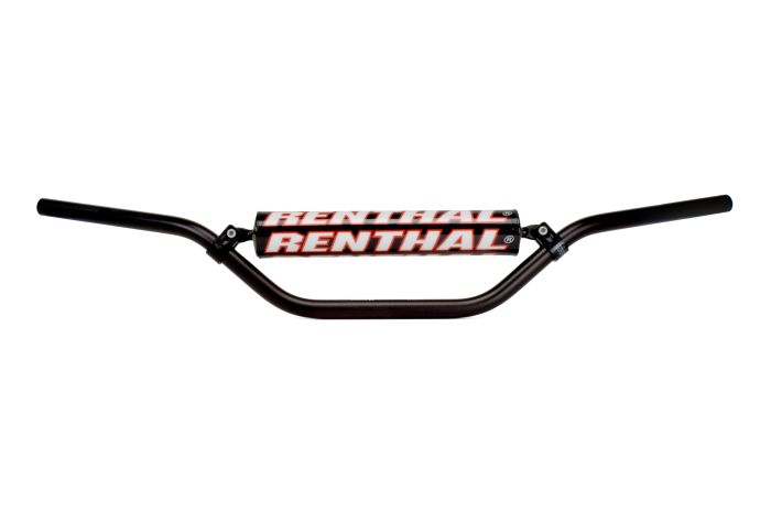 Enduro High 7/8 in. Handlebar - Black - Click Image to Close