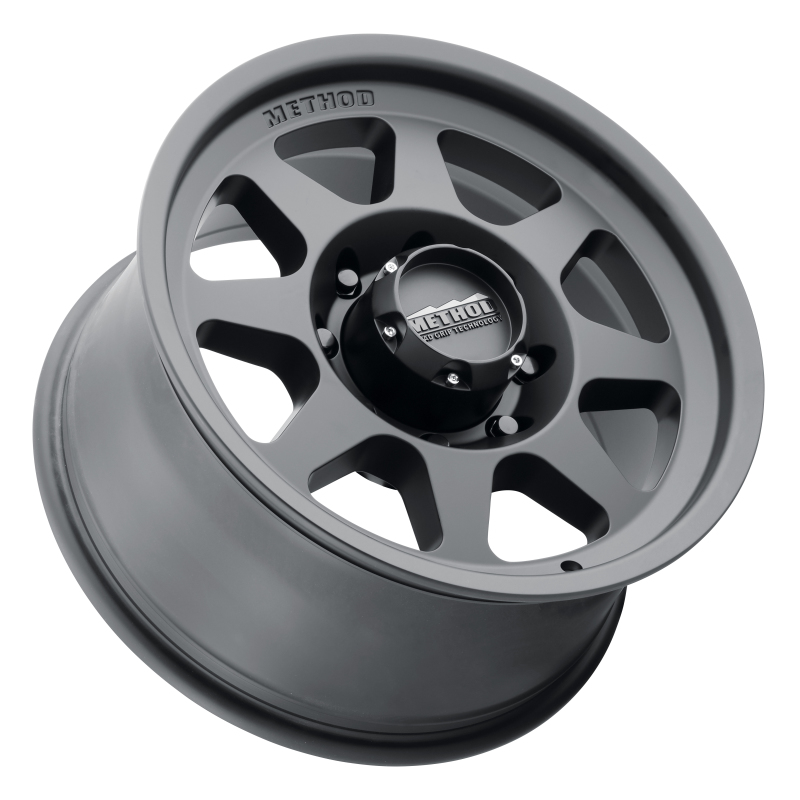 MR701 HD 18x9 +18mm Offset 8x180 130.81mm CB Matte Black Wheel - Click Image to Close