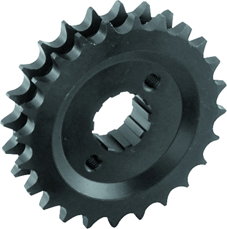 55-84 Big Twin Splined Shaft Motor Sprocket 24 Teeth Replaces H-D 40211-55 - Click Image to Close