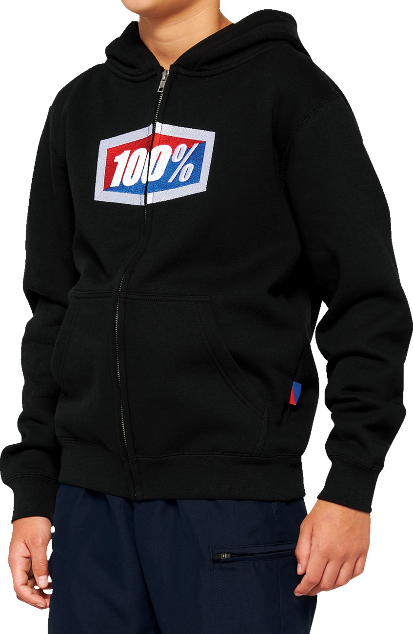 Youth Official Hoody - Official Hoody Blk Ylg - Click Image to Close