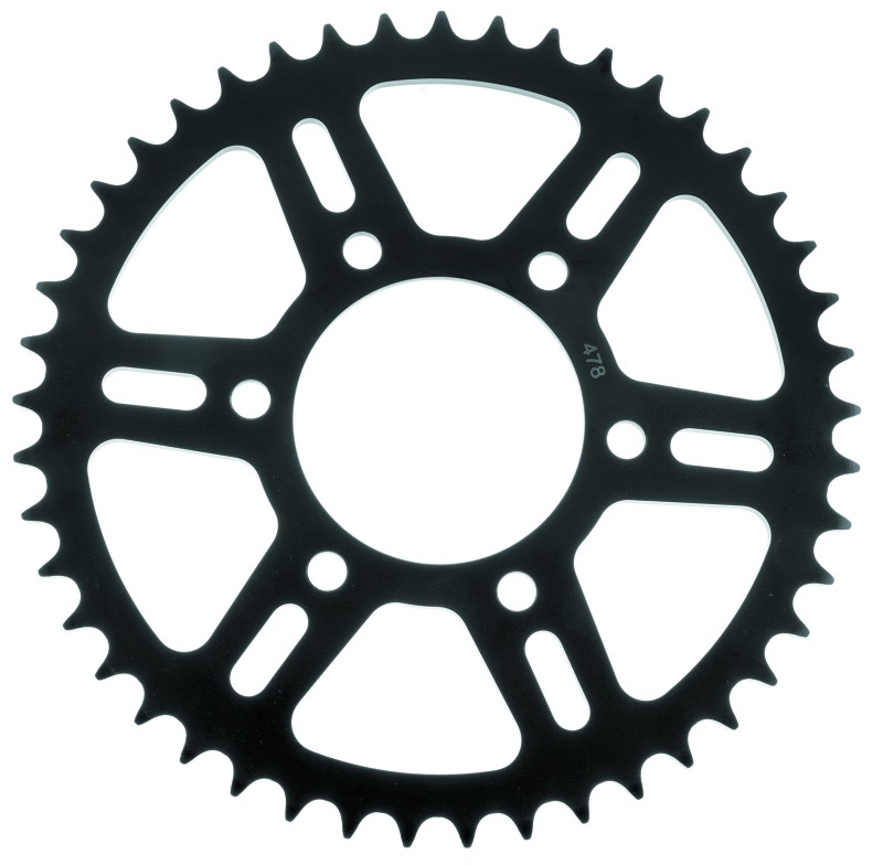 Kawasaki Rear Steel Sprocket 520 42T - Black - Click Image to Close