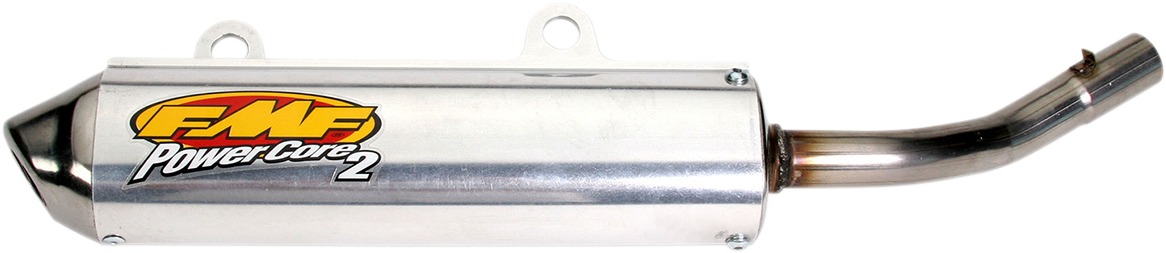 PowerCore 2 Slip On Silencer Exhaust - For 94-98 Kawasaki KX250 - Click Image to Close