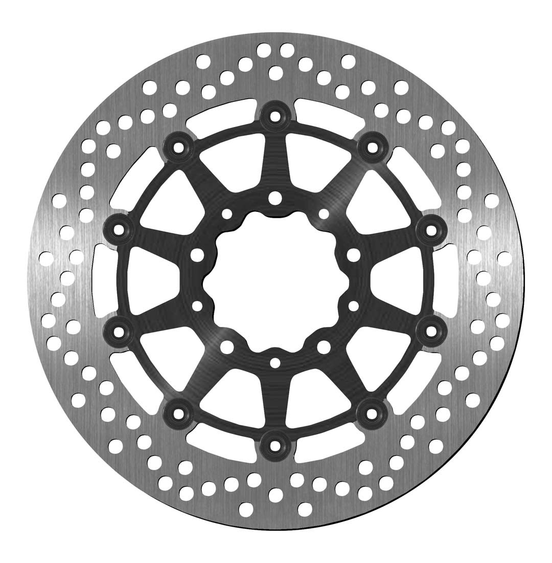 Front Brake Rotor - For Ninja Z1000 Z750 ZZR600 ER6 Versys 650 - Click Image to Close