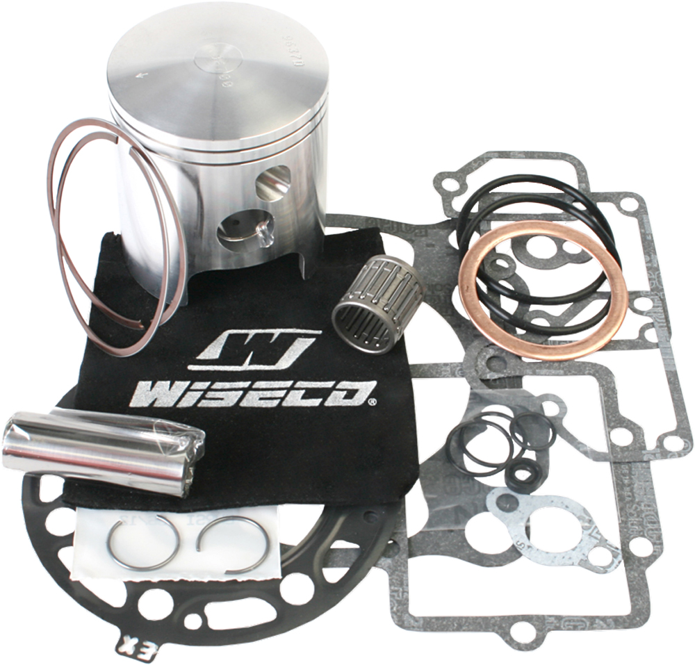 Top End Piston Kit 67.00mm Bore (+0.60mm) - For 93-01 Kawasaki KX250 - Click Image to Close