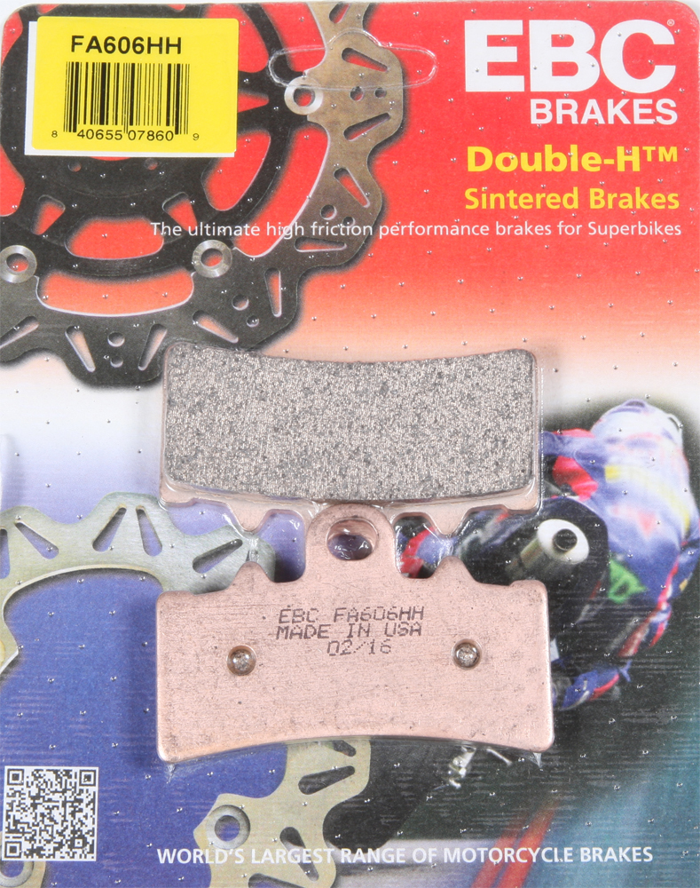 Sintered Double-H Brake Pads - Click Image to Close