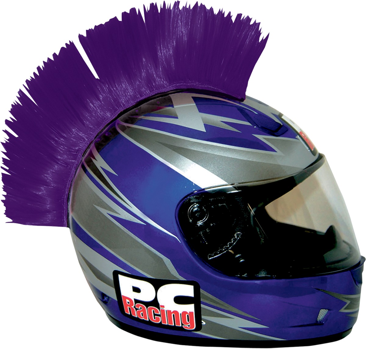 Helmet Mohawk - Helmet Mohawk Purple - Click Image to Close