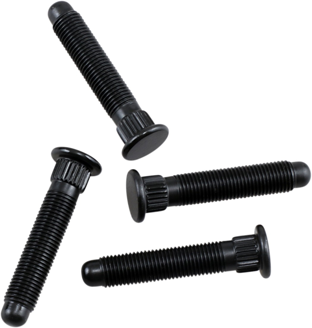 3/8" x 24 x 1.73" Wheel Stud Kit - 4 Front Studs For RZR & Ranger - Replaces Polaris # 7518654 - Click Image to Close