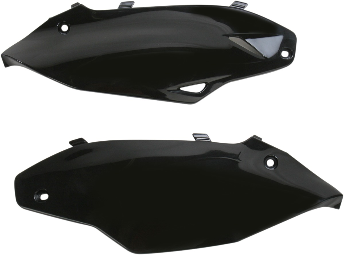 Side Panels - Black - For 13-16 Kawasaki KX250F 12-15 KX450F - Click Image to Close