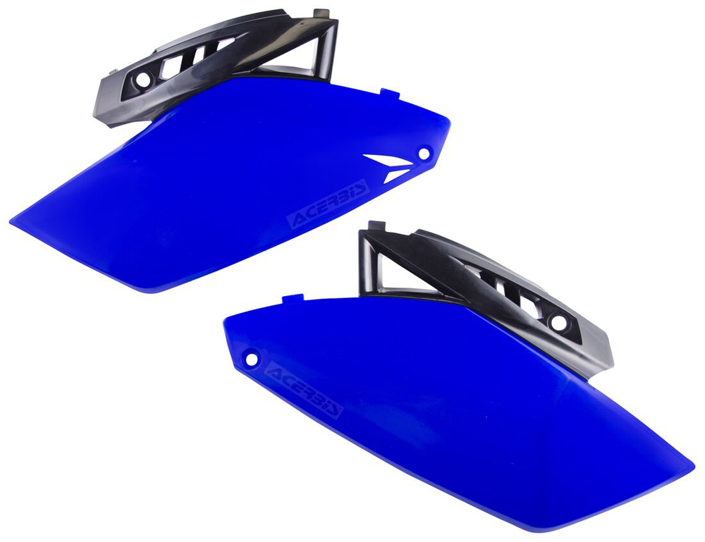 Side Panels - Blue - For 10-13 Yamaha YZ250F - Click Image to Close