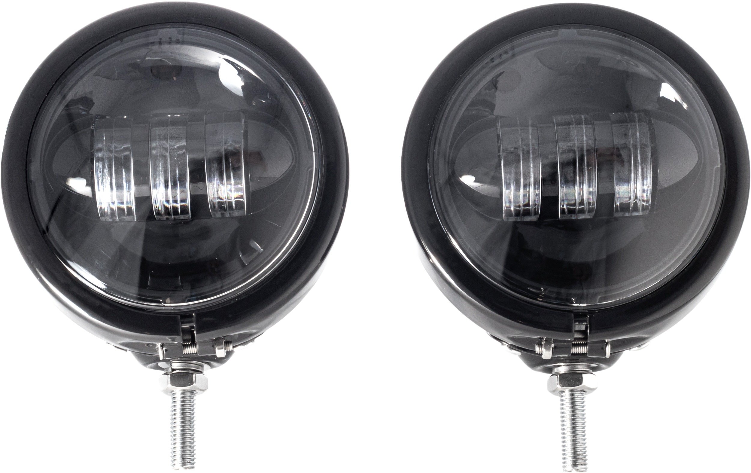 Letric Lighting 4.5in Passing Lamps Blk - Click Image to Close