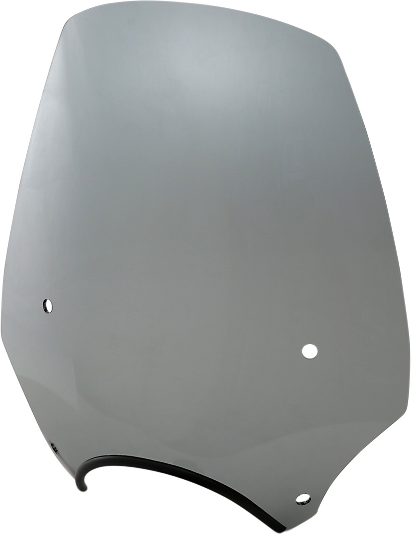 El Paso Sportshield Windshield 19" Black Smoke - 9" Headlight Cutout - Click Image to Close