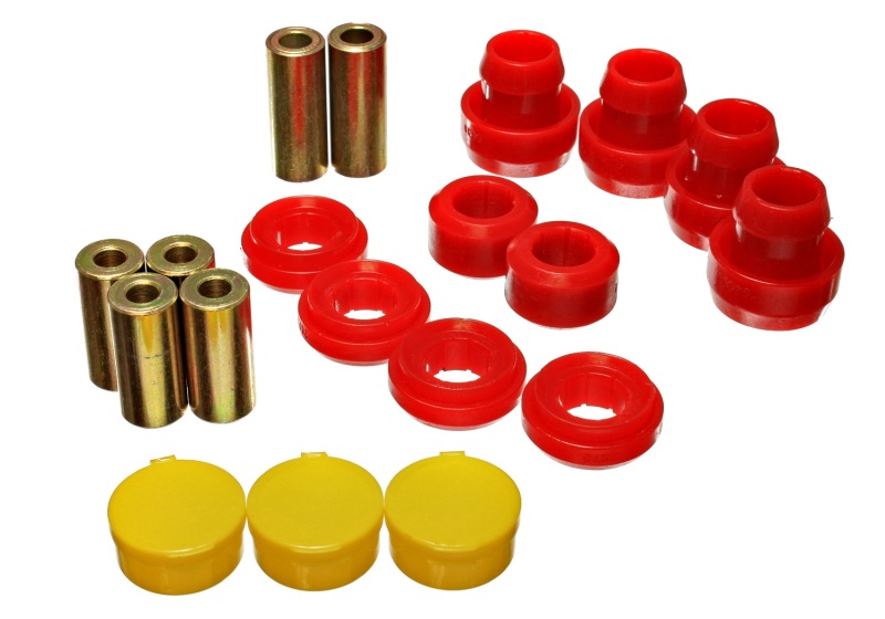 97-01 Honda Prelude (Type SH only) Red Front Control Arm Bushing Set - Click Image to Close