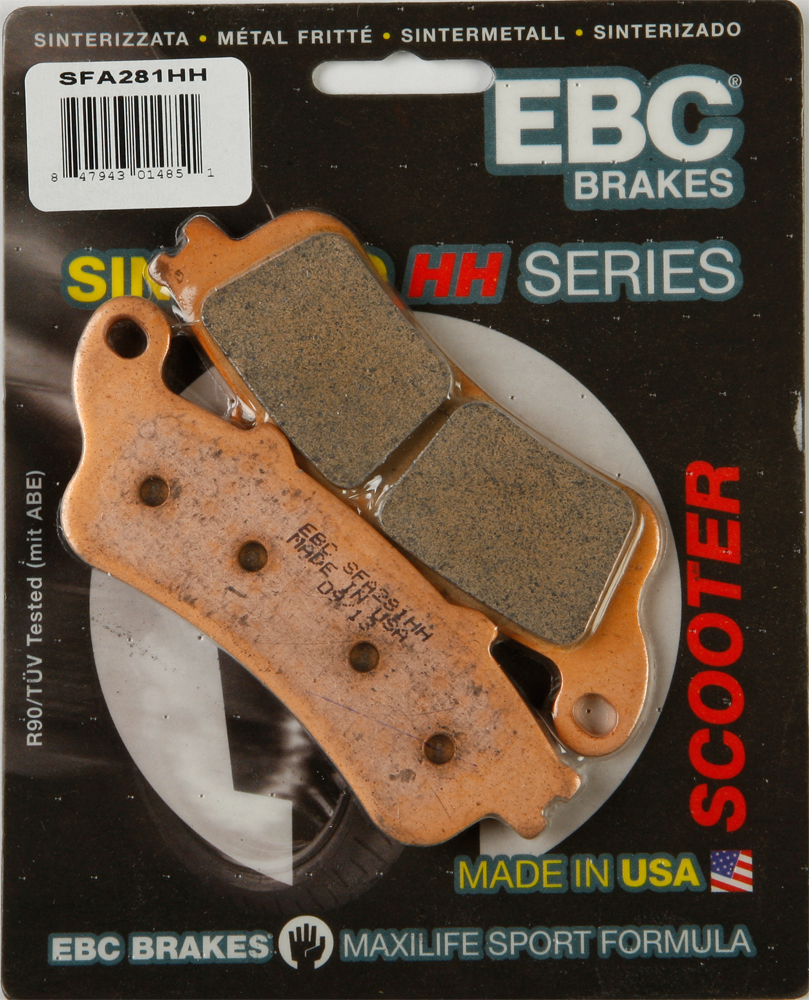 Sintered Double-H Brake Pads - Click Image to Close