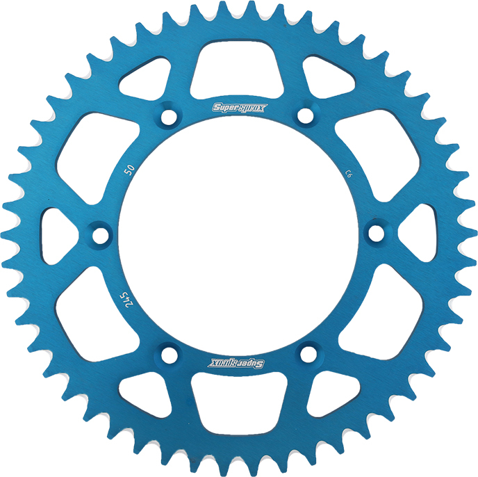 Aluminum Rear Sprocket 50T Blue - Click Image to Close