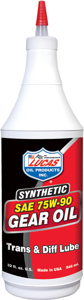 75W-90 Gear Oil Synthetic - 1 QT - Click Image to Close