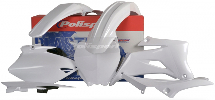 White Plastic Kit - For 06-09 Yamaha YZ250F YZ450F - Click Image to Close