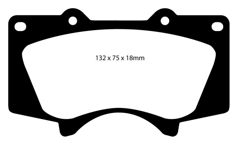 Greenstuff Front Brake Pads - For 10+ Lexus GX460 4.6 - Click Image to Close